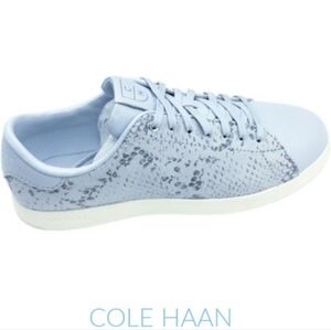 Cole Haan Light Blue Women's Sneaker with Subtle Pattern